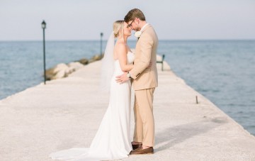 Elegant Intimacy: A Beautiful Zakynthos Wedding