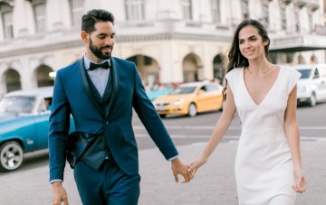 Dreamy & Stylish Modern Havana Elopement