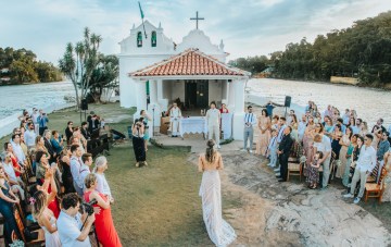 Epic Bohemian Wedding On A Tiny Brazilian Island