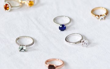 12 Of The Most Dazzling Birthstone Engagement Rings For Every Month Of The Year