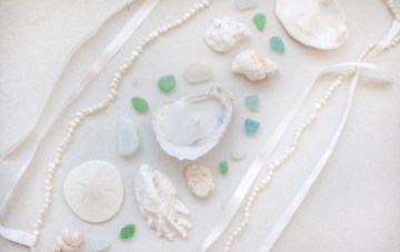 DIY Oyster Candle For Your Beach Wedding Decorations