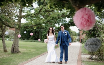 Grey, Pink & Polka Dots Wedding Film By Reel Weddings