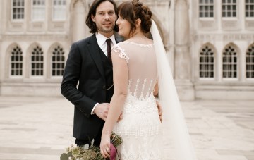 Swanky London Bank Wedding