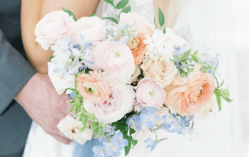 Chic ‘Something Blue’ & Pretty Pastel Texas Wedding Inspiration