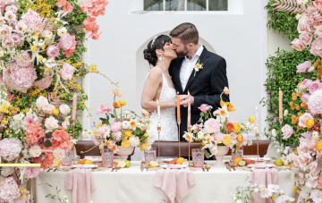 Radiant Summer Wedding Inspiration with Bold Citrus Hues