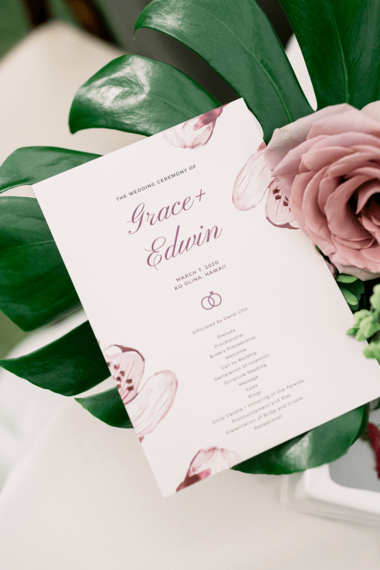 Elegant Sage Green Hawaii Destination Wedding – Etcetera Photo 27