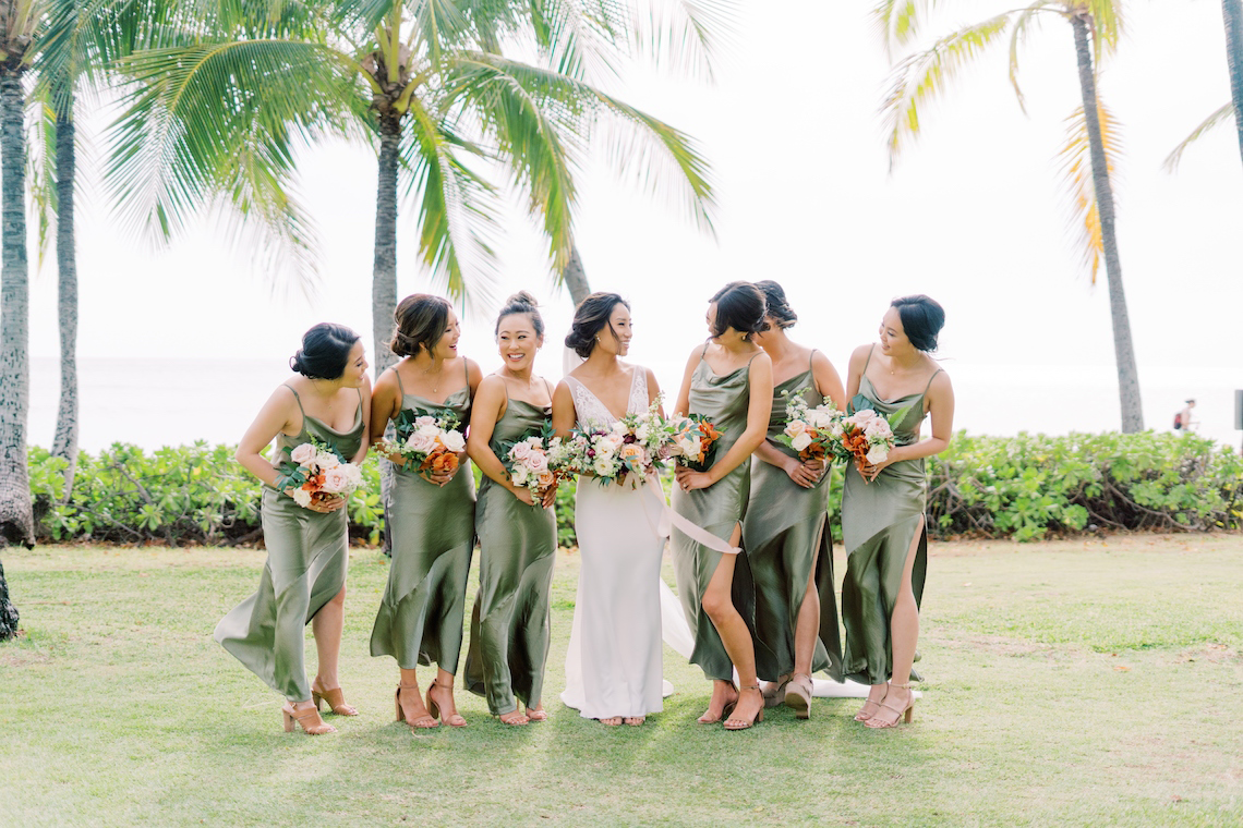 Elegant Sage Green Hawaii Destination Wedding – Etcetera Photo 61