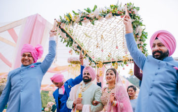 A Jubilant & Colorful Three Day Wedding In Punjab, India