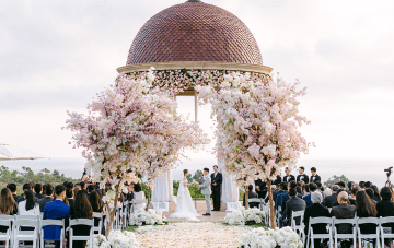 Enchanting Floral-filled Pelican Hill Wedding