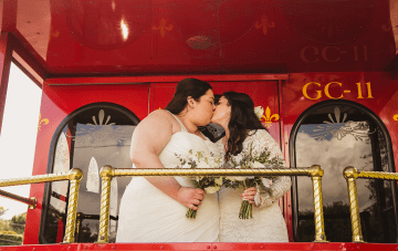 Jubilant New Orleans Wedding In The Park