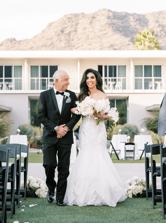 Modern Black Tie Arizona Wedding at Mountain Shadows – Saje Photography – Bridal Musings 5