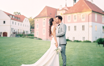 An Opulent Czech Wedding At A Pink Castle